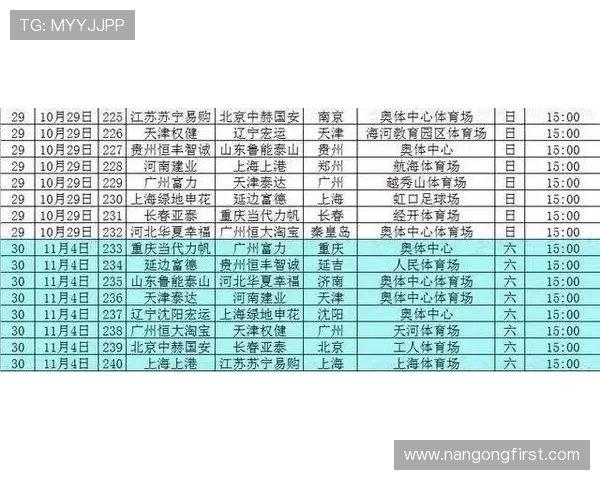 广东超级联赛赛程全面解析及精彩赛事时间安排指南